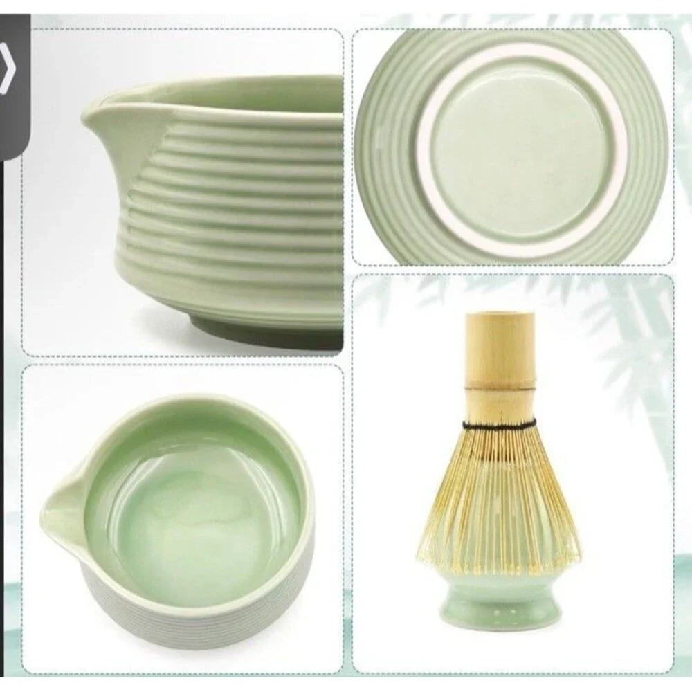 matcha whisk set